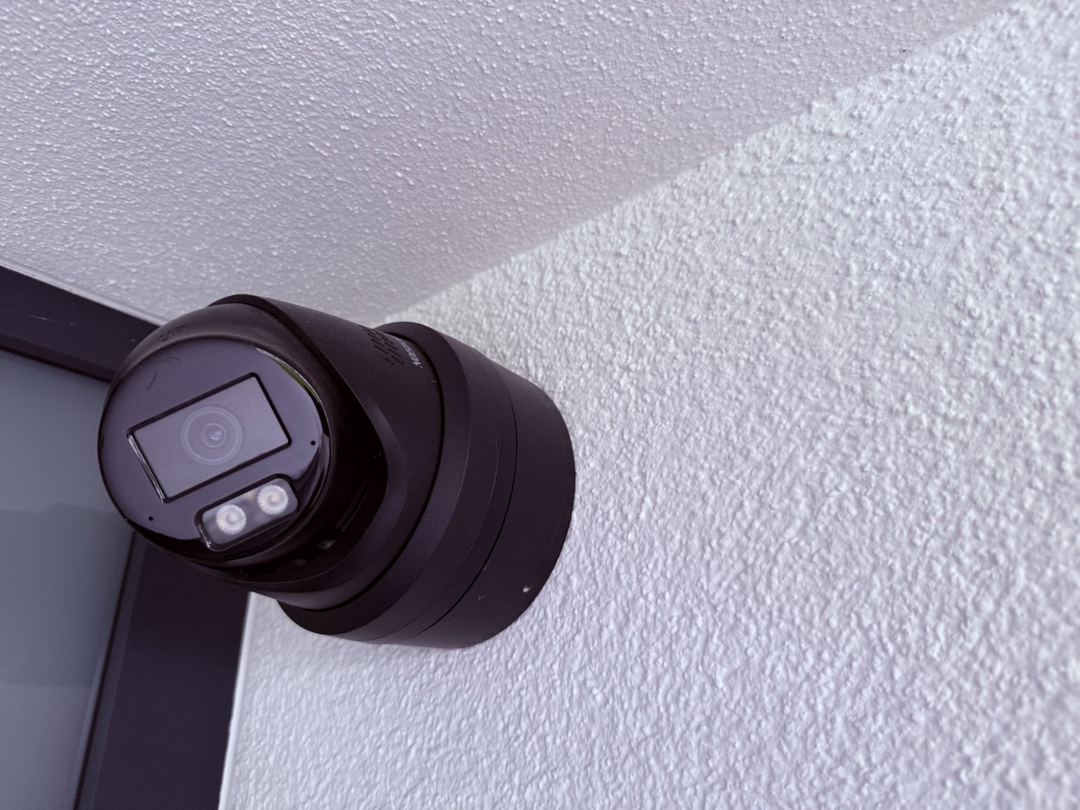 Hikvision Kamera am Hauseingang